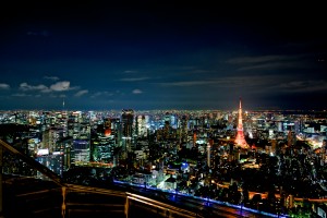 スカイデッキ夜景