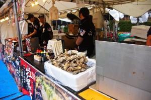 焼き牡蠣